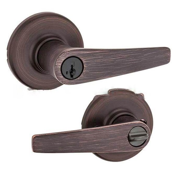 Kwikset Delta Keyed Entry Lever 405DL-11P-SMT-6AL-RCS - main